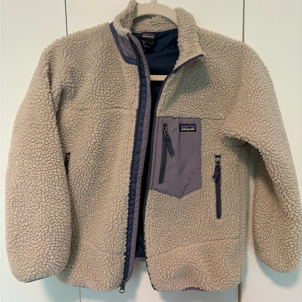 Patagonia Kids' Retro-X® Fleece Jacket, girls size M (10), great condition